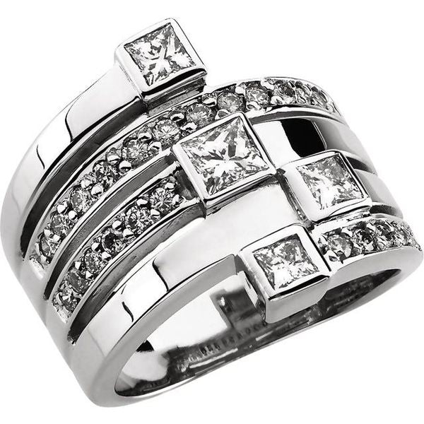 Accented Right Hand Ring
