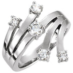 Accented Right Hand Ring