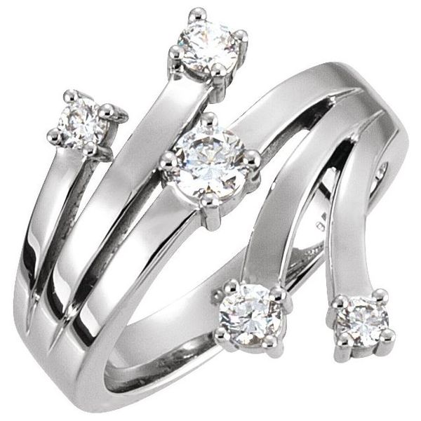 Accented Right Hand Ring