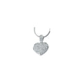 Accented Heart Locket Necklace