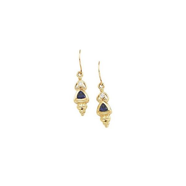 Trillion Accented Earrings