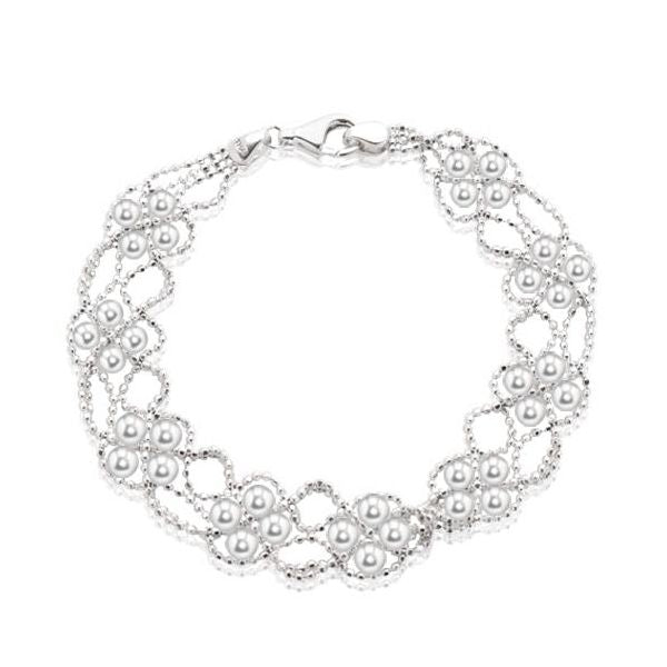 Sterling Silver Freshwater Pearl Bracelet