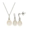 Sterling Silver Freshwater Pearl Set