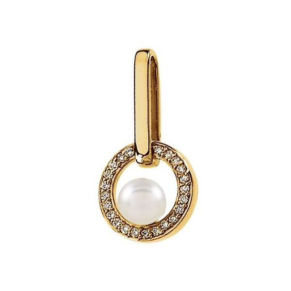 Accented Pearl Pendant
