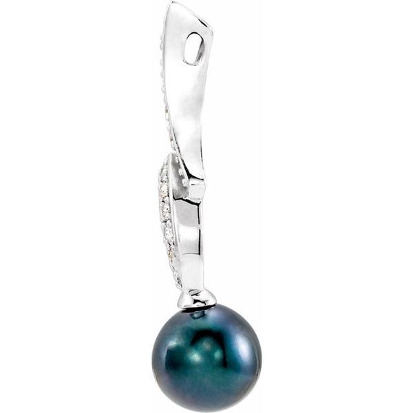Accented Pearl Pendant - Image 2