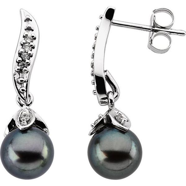 Accented Pearl Earrings