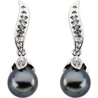 Accented Pearl Earrings - Image 2