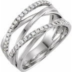 Criss-Cross Ring