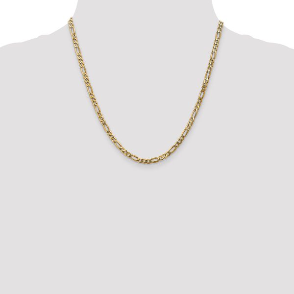 Leslie's 14K 4mm Flat Figaro Chain - Image 4