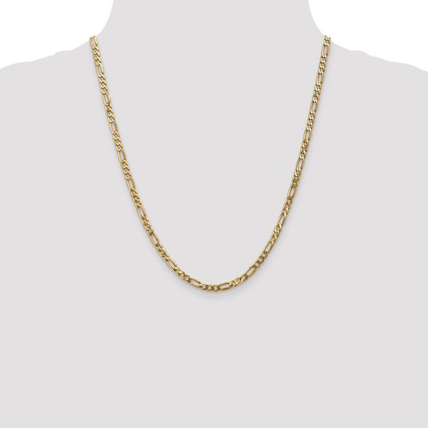 Leslie's 14K 4mm Flat Figaro Chain - Image 4