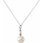 Accented Pearl Necklace - Image 2