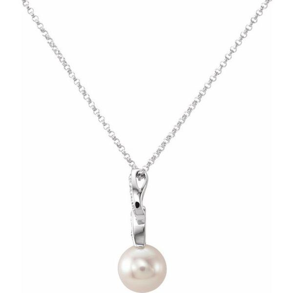 Accented Pearl Necklace - Image 2