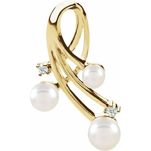Freeform Pearl Pendant