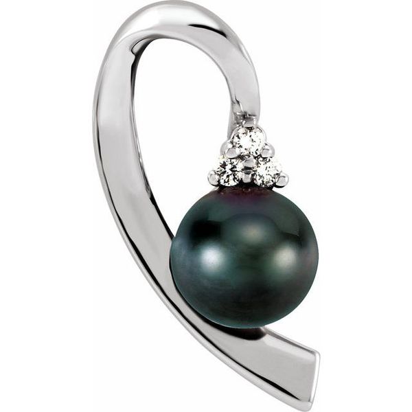 Freeform Pearl Pendant
