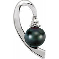 Freeform Pearl Pendant