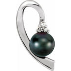 Freeform Pearl Pendant