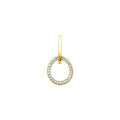 Accented Circle Pendant