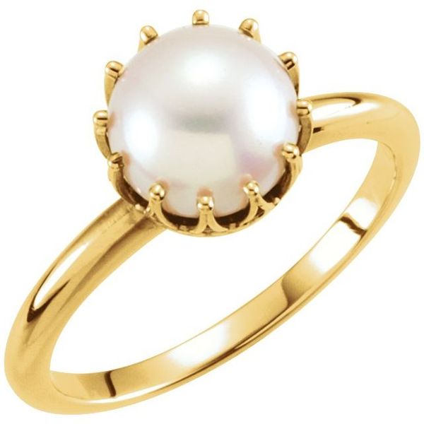 Pearl Crown Ring