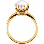 Pearl Crown Ring - Image 2