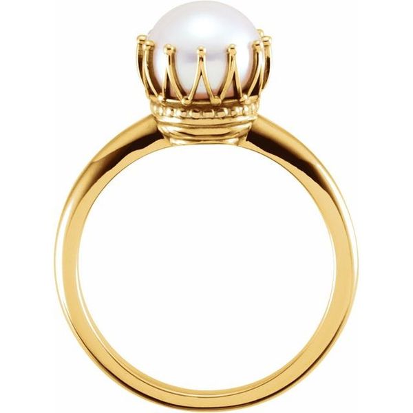 Pearl Crown Ring - Image 2