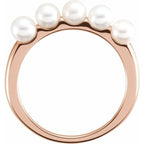 Stackable Pearl Ring - Image 2