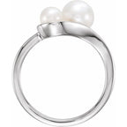 Two-Stone Pearl Ring - Image 2
