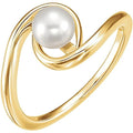 Pearl Freeform Ring