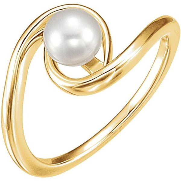 Pearl Freeform Ring