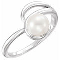 Pearl Freeform Ring