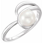 Pearl Freeform Ring