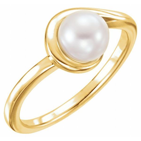 Pearl Freeform Ring