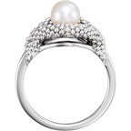 Beaded Pearl Ring - Image 2