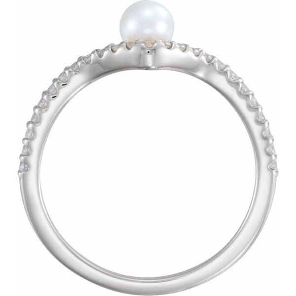 Pearl V Ring - Image 2