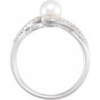 Pearl Bypass Ring - Image 2