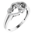 Double Heart Ring