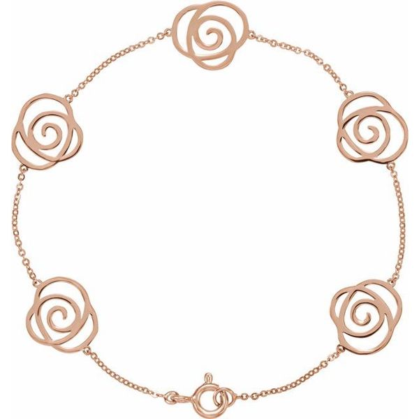Floral Station Bracelet