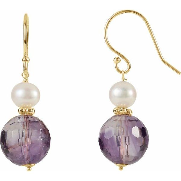 Accented Drop Earrings