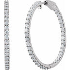 Inside-Outside Hoop Earrings - Image 2