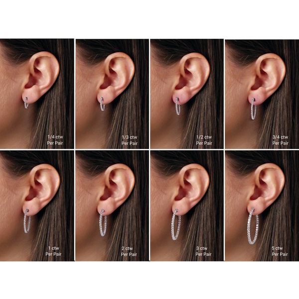 Inside-Outside Hoop Earrings - Image 4