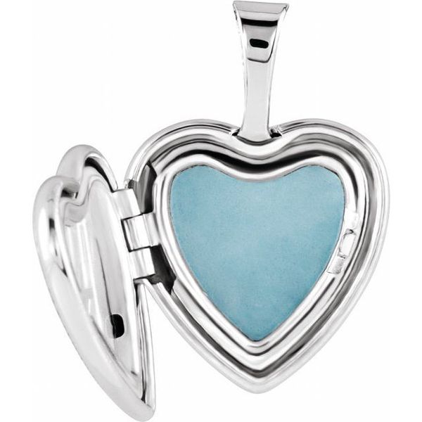Cross & Heart Locket - Image 4