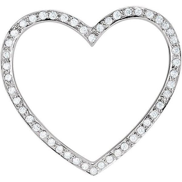 Accented Heart Pendant