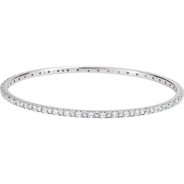 Accented Bangle Bracelet