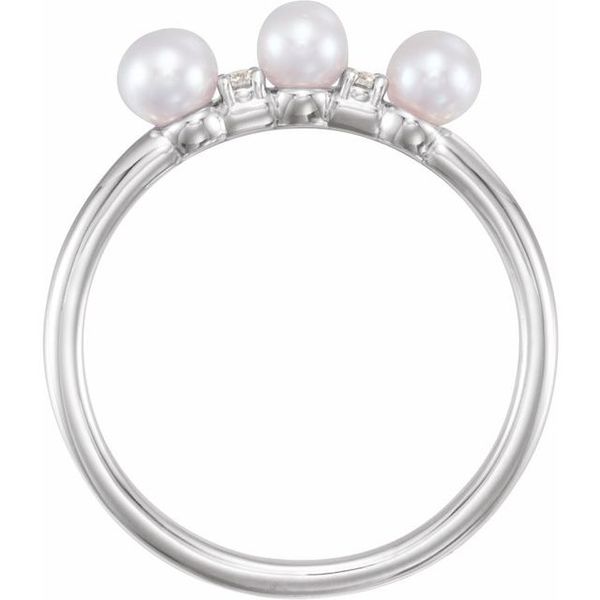 Stackable Pearl Ring - Image 2