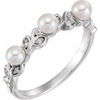 Stackable Pearl Ring
