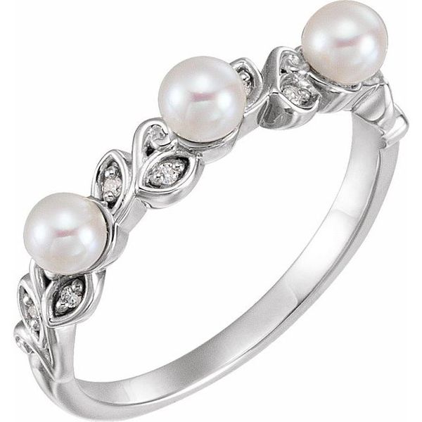Stackable Pearl Ring