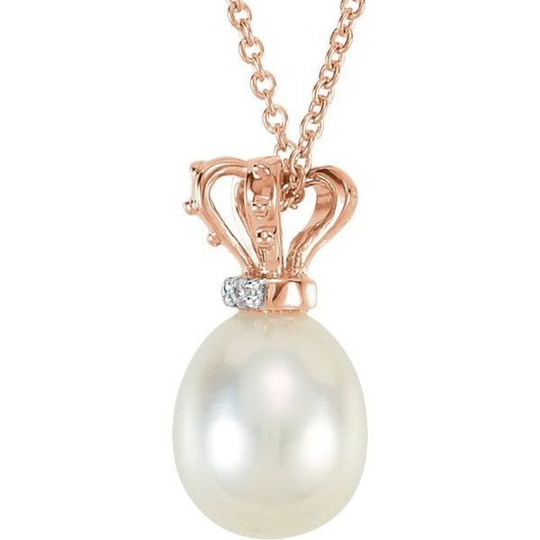 Pearl Crown Necklace - Image 2