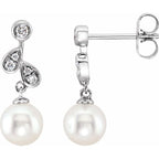 Accented Pearl Earrings