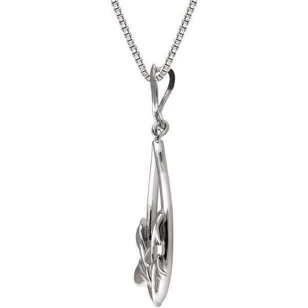 Accented Floral Necklace - Image 2