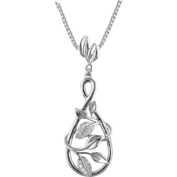 Accented Floral Necklace