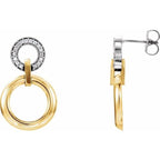 Accented Geometric Earrings